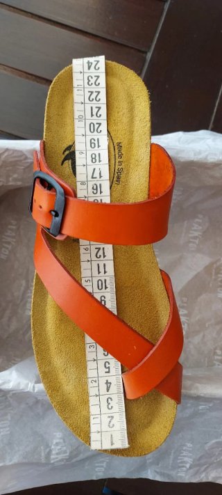 Sandalias Plakton Naranja Talla 37