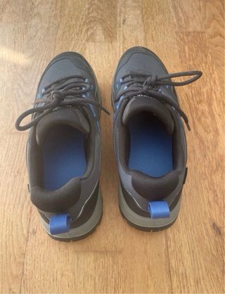 Zapatillas trekking grises y azules talla 41