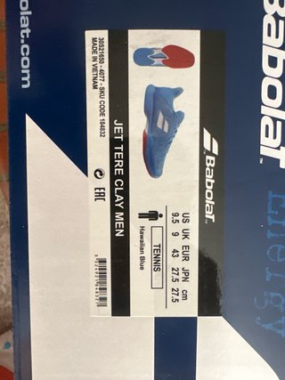 Zapatillas pádel Babolat Jet Tere nuevas