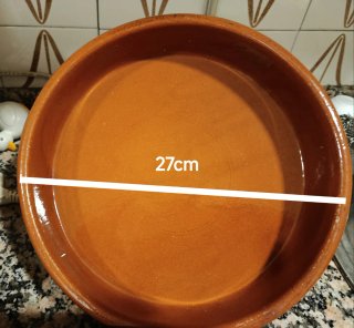 Set 4 Fuentes Barro Cocina