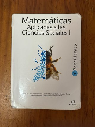 Matemáticas aplicadas a las Ciencias Sociales I...