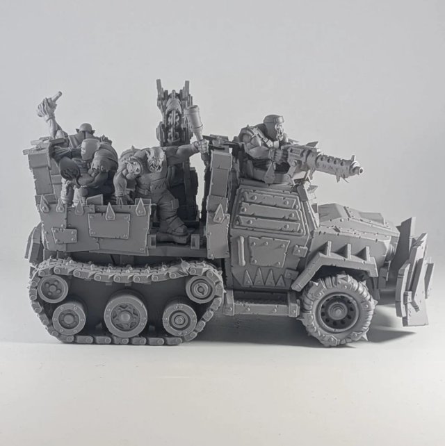Orks - Camion de transporte orko proxy 40k