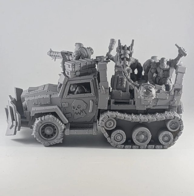 Orks - Camion de transporte orko proxy 40k