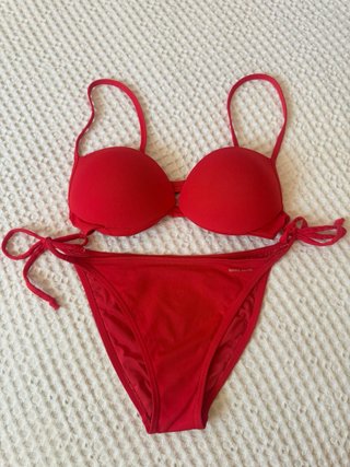Bañador bikini rojo Marie Claire