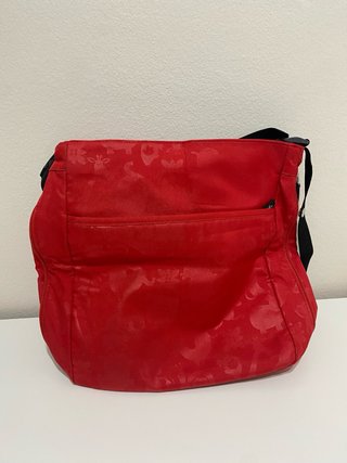 Bolso para carrito de bebé rojo