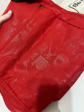 Bolso para carrito de bebé rojo