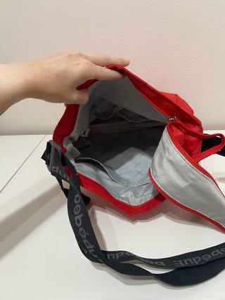 Bolso para carrito de bebé rojo