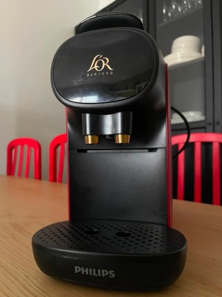 Cafetera L'or Barista Negra y Roja