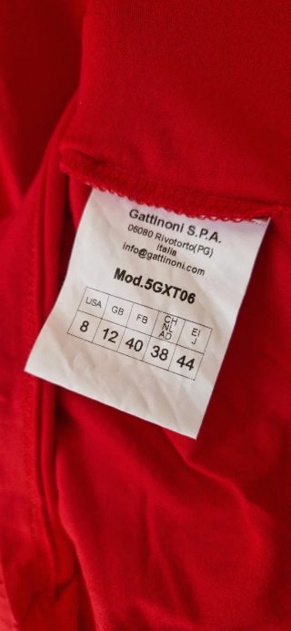 Gattinoni T-shirt Donna Rossa Taglia M