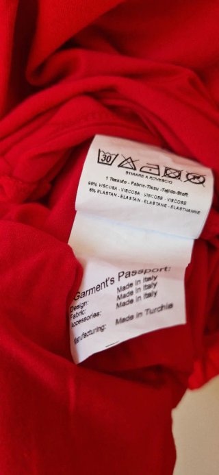Gattinoni T-shirt Donna Rossa Taglia M
