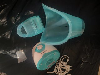 SilverCrest Vaporizador Facial Teal/Blanco