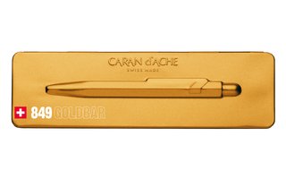 Bolígrafo Caran d'Ache 849 Goldbar Caja