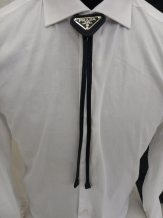 Cravattino Prada Bolo Nero