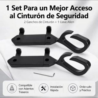 Gancho para cinturón de seguridad