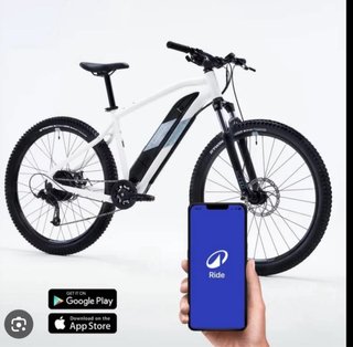 Bicicleta Eléctrica Rockrider E-ST 100