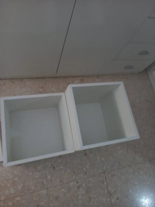 Estantería modular blanca