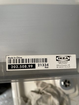 Luz luces led ikea godmorgon para armario/baño