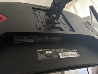Monitor gaming AOC C24G1A 24" curvo 165Hz
