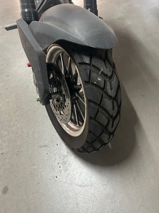Moto Eléctrica Scooter Negra