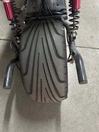 Moto Eléctrica Scooter Negra