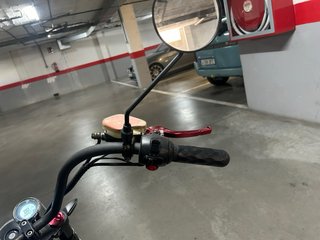 Moto Eléctrica Scooter Negra
