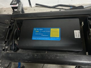 Moto Eléctrica Scooter Negra