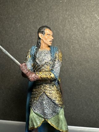 LOTR Elrond Última Alianza (Nº 13) Figura