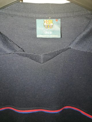 FC Barcelona Polo Oficial Azul
