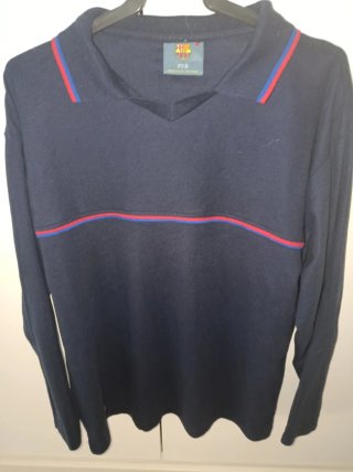 FC Barcelona Polo Oficial Azul