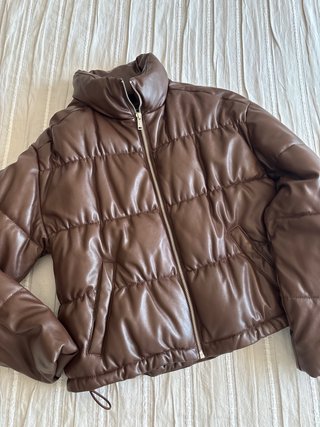 Chaqueta Hollister Marrón Chocolate Talla S