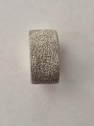 Anello fascia Pianegonda argento 925 scultoreo