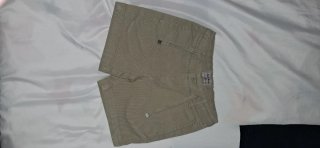 Pantalón corto niño verde, talla 3-4