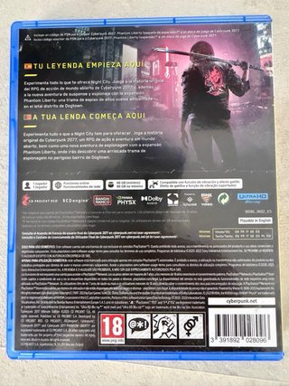 Cyberpunk 2077 Ultimate Edition PS5 (NO tiene DLC)