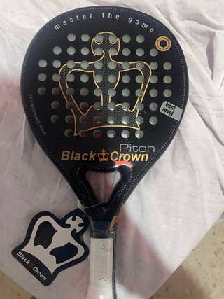Pala de pádel Black Crown Piton