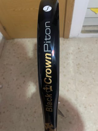 Pala de pádel Black Crown Piton