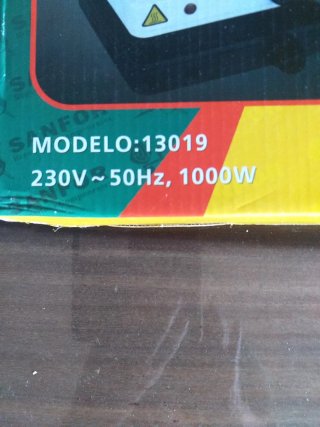 Hornillo Eléctrico 1000W
