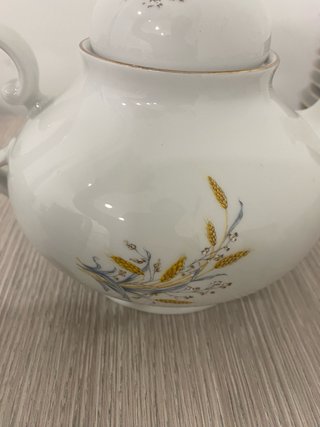Servizio da tè in porcellana