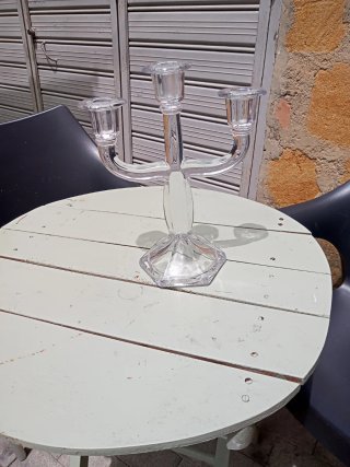 Candelabro in cristallo