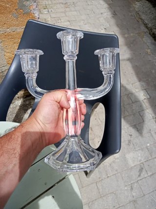 Candelabro in cristallo