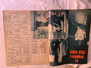 Lote de cinco revistas antiguas Fotogramas 1966