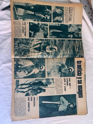 Lote de cinco revistas antiguas Fotogramas 1966