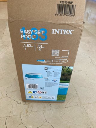 Piscina Hinchable Intex 183x51cm Azul