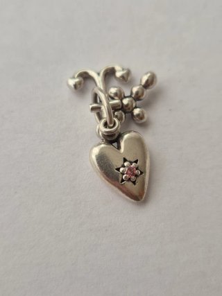 Charm Pendente Pandora "Fede, Speranza e Carità"