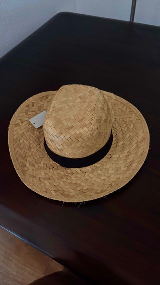 Sombrero de paja natural