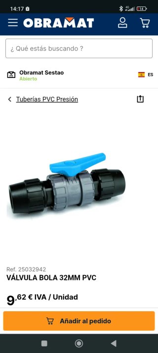 Lote accesorios tubería polietileno 25/32mm