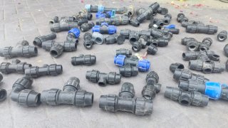 Lote accesorios tubería polietileno 25/32mm