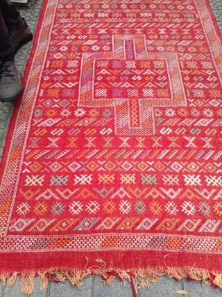 Alfombra de lana tejida a mano