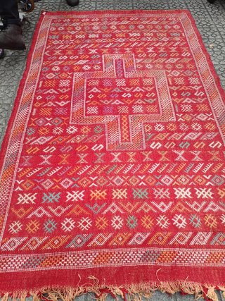 Alfombra de lana tejida a mano