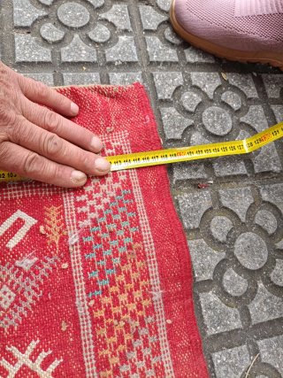 Alfombra de lana tejida a mano