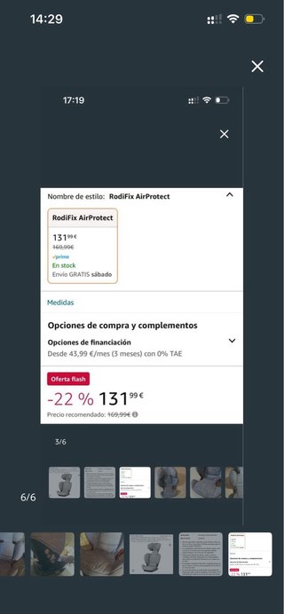Silla Coche Bébé Confort RodiFix ISO